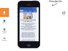 Tablet Screenshot of dreamhome-construction.com